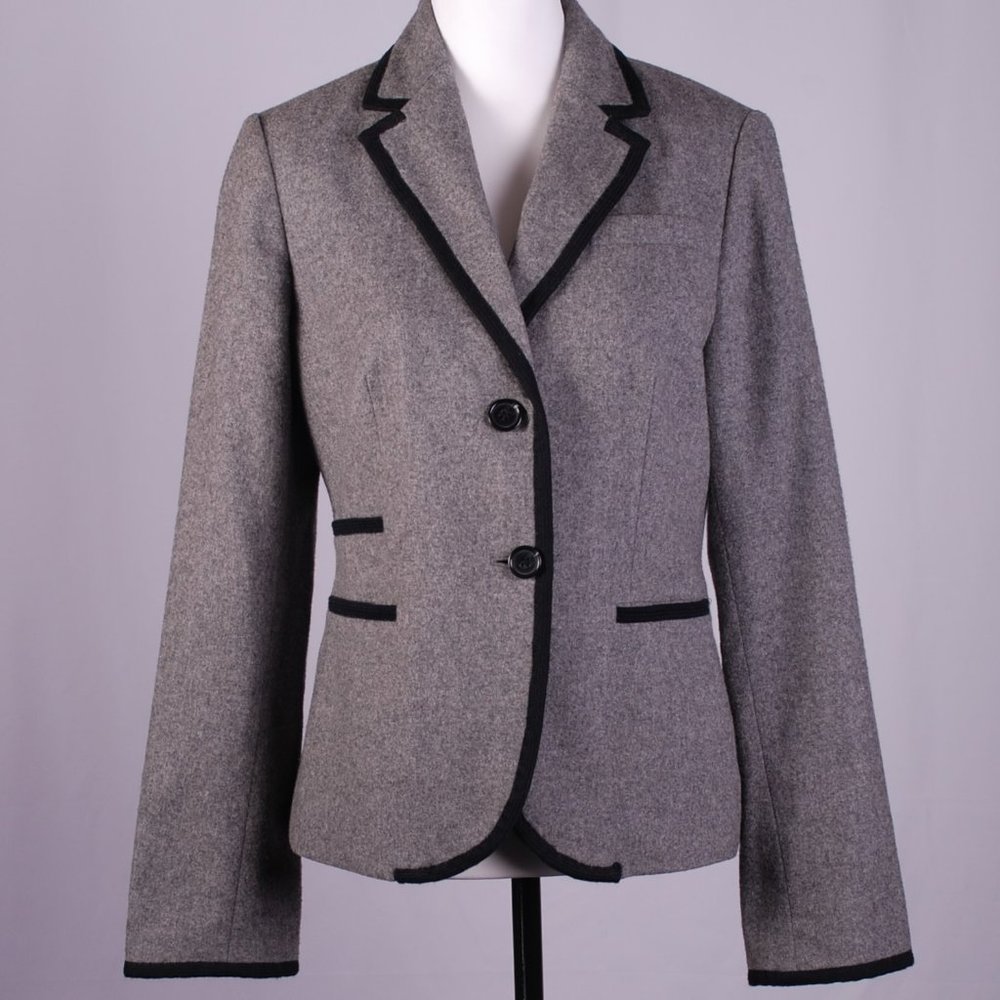 EUC J. Crew Wool Blend Blazer, Sz - 10
